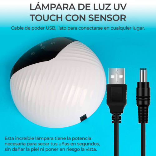 LÁMPARA DE LUZ UV PARA UÑAS